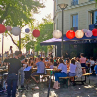 Mon Cœur Belleville: la si belle terrasse qui surplombe Paris