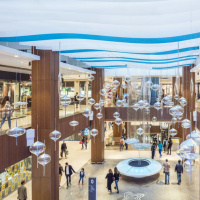 Les Trois Fontaines : le centre commercial de Cergy (95)