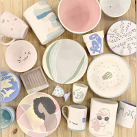 Noël 2020 : les ateliers de peinture sur céramique de l'Atelier Geneviève