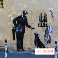 Banksy à Paris, les œuvres en photos