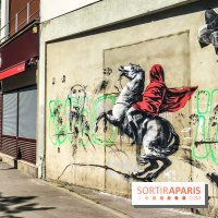 Banksy à Paris, les œuvres en photos