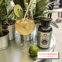 Thé glacé et éclair Tokyo Mojito chez Mariage Frères, les photos