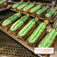 Thé glacé et éclair Tokyo Mojito chez Mariage Frères, les photos