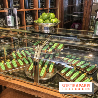 Thé glacé et éclair Tokyo Mojito chez Mariage Frères, les photos