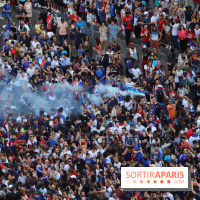 Défilé de l'Equipe de France sur les Champs-Elysées, les photos