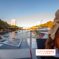 Croisière sur le canal de l'Ourcq