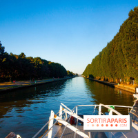 Croisière sur le canal de l'Ourcq