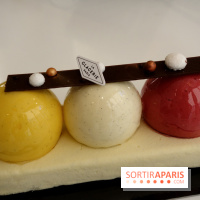 Bûche de Noël 2018 par David Wesmaël pour La Glacerie de Paris