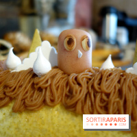 Bûche de Noël 2018 signée Benoit Castel x Bishopparigo