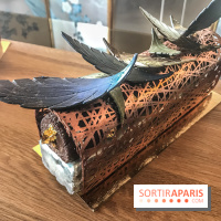 La Bûche de Noël de Bryan Esposito pour le Collectionneur 2018, les photos