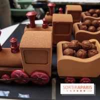 La Bûche Shangri-là Express de Michaël Bartocetti pour Noël 2018