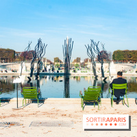 FIAC 2018 au Jardin des Tuileries :  Pablo Reinoso, Le Cercle, 2018