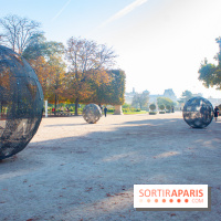 FIAC 2018 au Jardin des Tuileries :  Vladimir Skoda, Sphère de ciel - Ciel de sphères, 2004-2018
