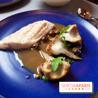 Cucina, Ducasse à la Maison de la Mutualité : bar rôti et artichauts