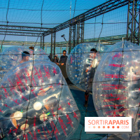 Animation de Bubble Foot sur la Tour Montparnasse
