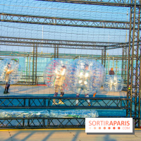 Animation de Bubble Foot sur la Tour Montparnasse