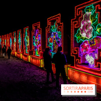 Thoiry Lumières Sauvages, les photos images  - visuel