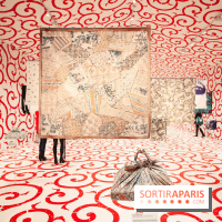 Exposition Furoshiki à l'hôtel de ville