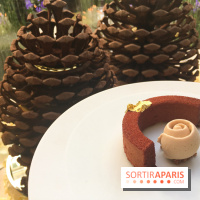 Bûche de Noël 2018 de Maxime Frédéric pour le George V