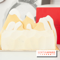 Bûche de Noël 2018 de Royal Monceau x Pierre Hermé