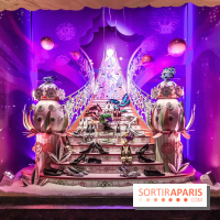 Inauguration du Sapin et des Vitrines des Galeries Lafayettes 2018