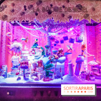 Inauguration du Sapin et des Vitrines des Galeries Lafayettes 2018