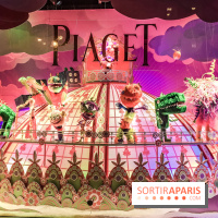 Inauguration du Sapin et des Vitrines des Galeries Lafayettes 2018