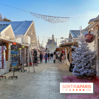 Le Marché de Noël des Tuileries à Paris, allées