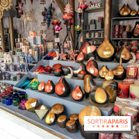 Le Marché de Noël des Tuileries à Paris, artisanat