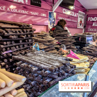 Le Marché de Noël des Tuileries à Paris, chocolats