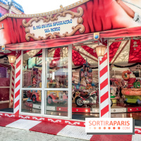 Le Marché de Noël des Tuileries à Paris, maneges