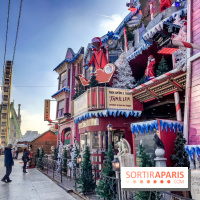 Le Marché de Noël des Tuileries à Paris, manèges