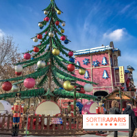 Le Marché de Noël des Tuileries à Paris, allees
