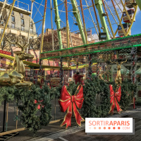 Le Marché de Noël des Tuileries à Paris, grande roue