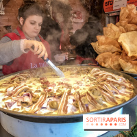 Le Marché de Noël des Tuileries à Paris, food
