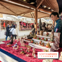 Le Marché de Noël des Tuileries à Paris, shopping