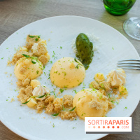 La City, la a tarte citron meringuée est présentée déstructurée