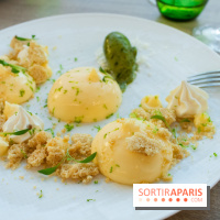 La City, la a tarte citron meringuée est présentée déstructurée