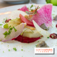 La City : : ceviche de daurade aux betteraves dans tous ses états