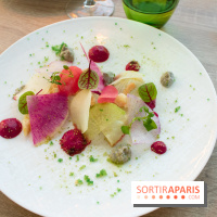 La City : : ceviche de daurade aux betteraves dans tous ses états