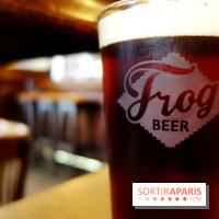 Burger et bière d'hiver chez FrogPubs