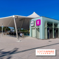 visuel Paris - Transport - Gare RER - RER E