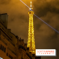 visuel Paris visuel  - tour eiffel nuit