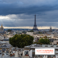 visuel Paris visuel  -  ciel gris - orage 