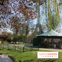 Visuel Paris Tour Eiffel, printemps