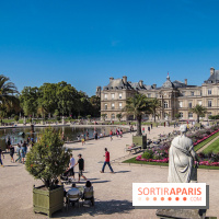 Visuel Paris jardin du luxembourg