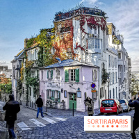 Visuel Paris Montmartre la maison rose