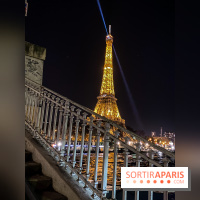 Visuel Paris Tour Eiffel pont nuit
