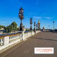 Visuel Paris Seine pont Alexandre III