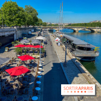 Visuel Paris terrasse quai de Seine